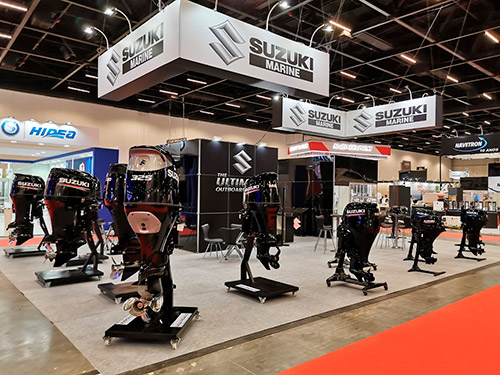 Foto Estande da Suzuki no São Paulo Boat Show 2019